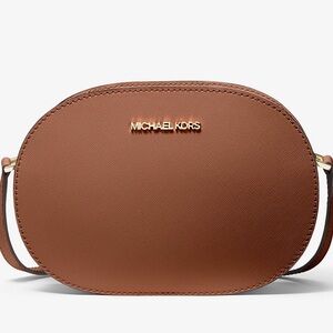 Michael Kors Jet Set Travel Medium Saffiano Leather Crossbody Bag NWOT